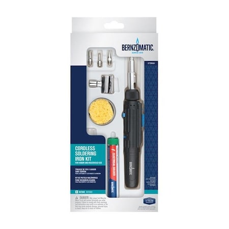 Bernzomatic Bernzomatic 2694883 Cordless Micro Torch Soldering Kit 2694883